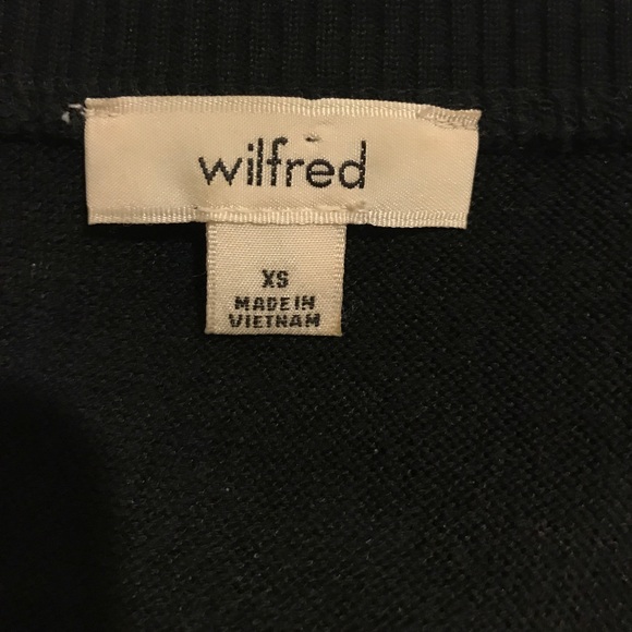 Wilfred xs V neck tunic open slits sweater shirt - Picture 6 of 8